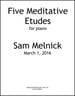 Five Meditative Etudes
